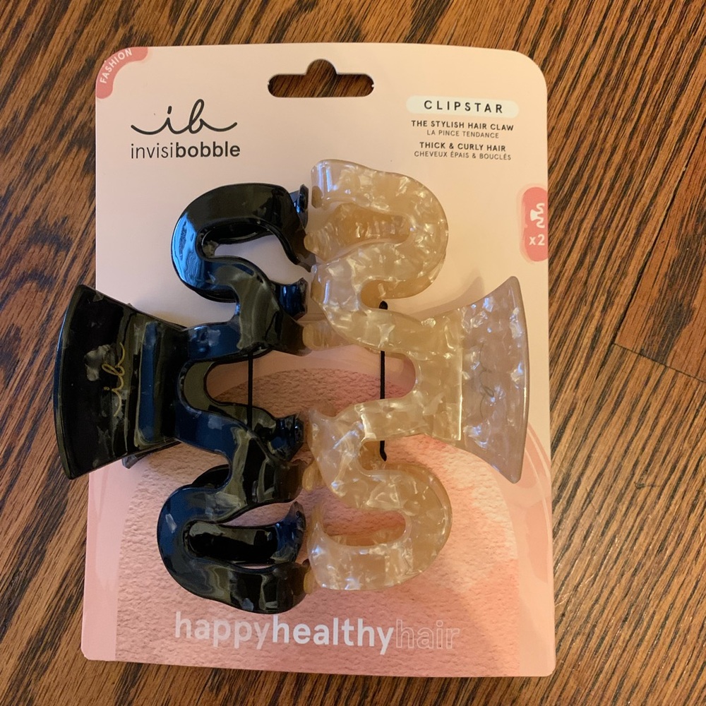 NWT Invisibobble Hair Claws.